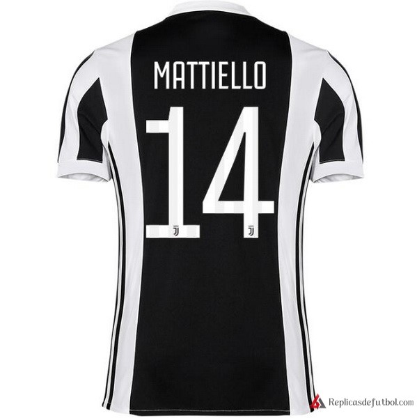 Camiseta Juventus Primera equipación Mattiello 2017-2018